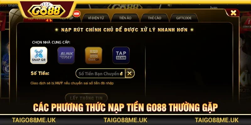 Đầy đủ các kênh phổ biến nhất hiện nay để người chơi chọn