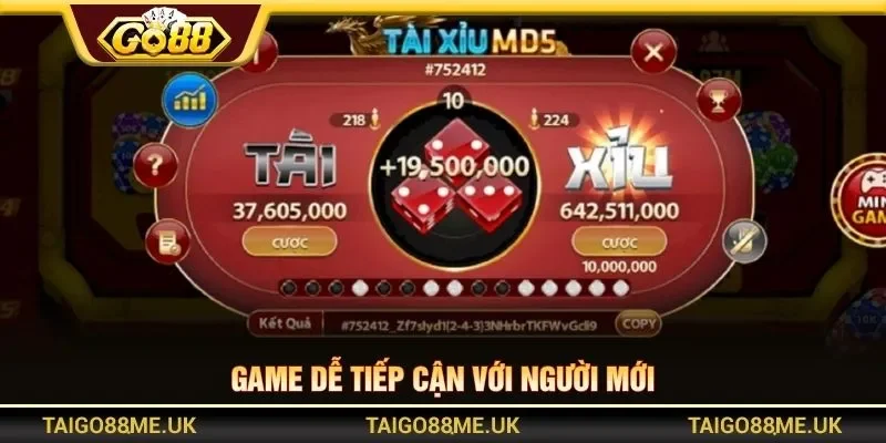 Game dễ tiếp cận với người mới