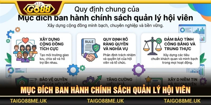 Quy định chung hội viên cần chấp hành