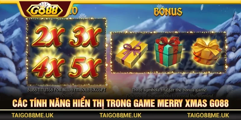 Tính năng Merry Xmas GO88 tích hợp giúp thao tác thuận tiện